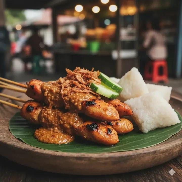 Authentic Indonesian Nasi Tumpeng Food Photography — output 1