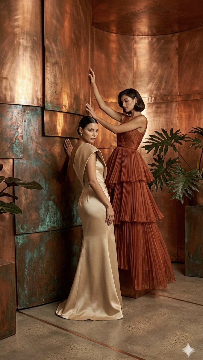 Product Marketing - Copper Wall High Fashion Gowns — output 1