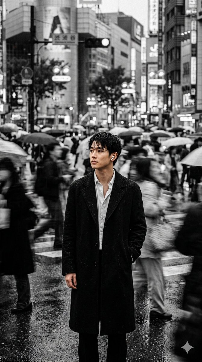 Cinematic Street Photography Portrait — output 1