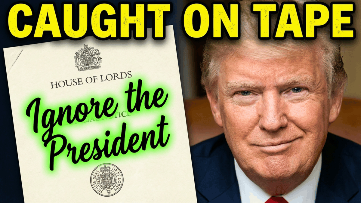 YouTube Thumbnail - Political YouTube Thumbnail (Trump and Document) — output 1