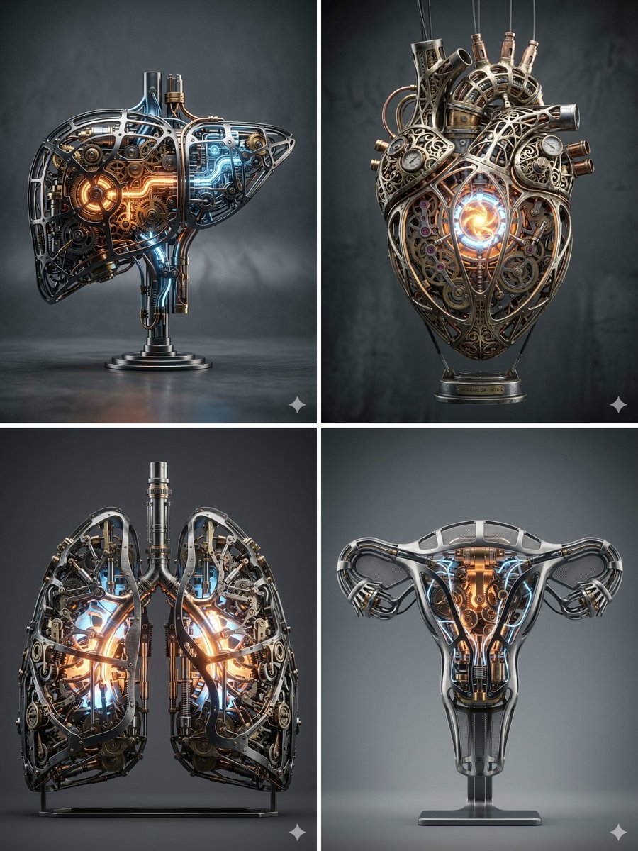 Game Asset - Mechanical Core Architecture — output 1