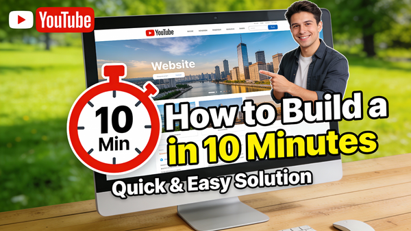 Website Building Tutorial Thumbnail — output 1