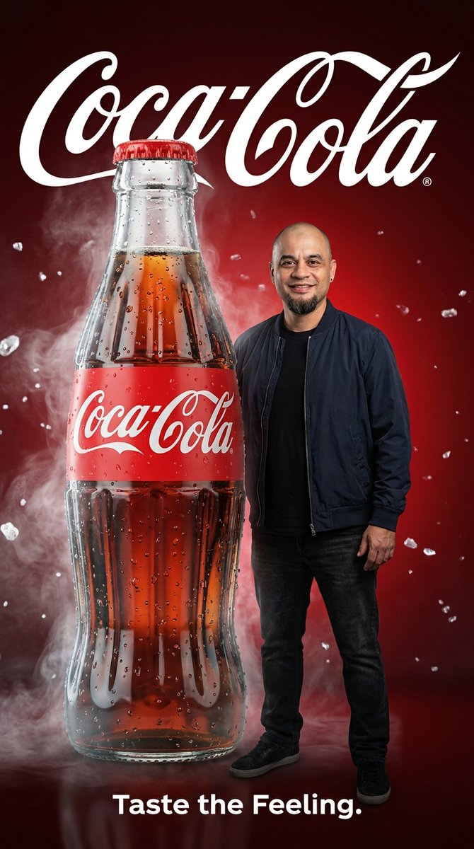 Product Marketing - Coca-Cola Advertising Poster — output 1