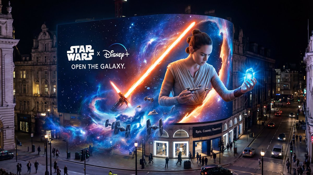 Star Wars 3D Billboard Concept — output 1