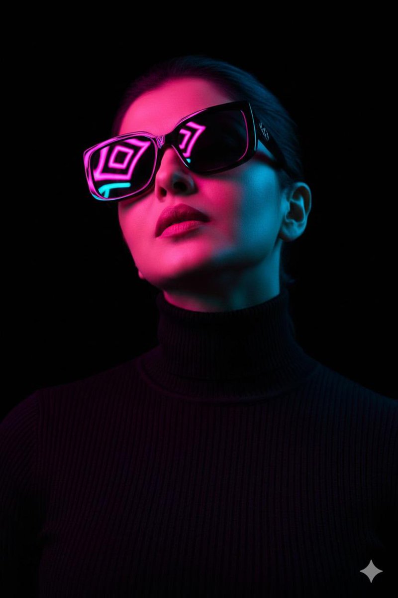 Profile / Avatar - Cyberpunk Futuristic Portrait Prompt — output 1