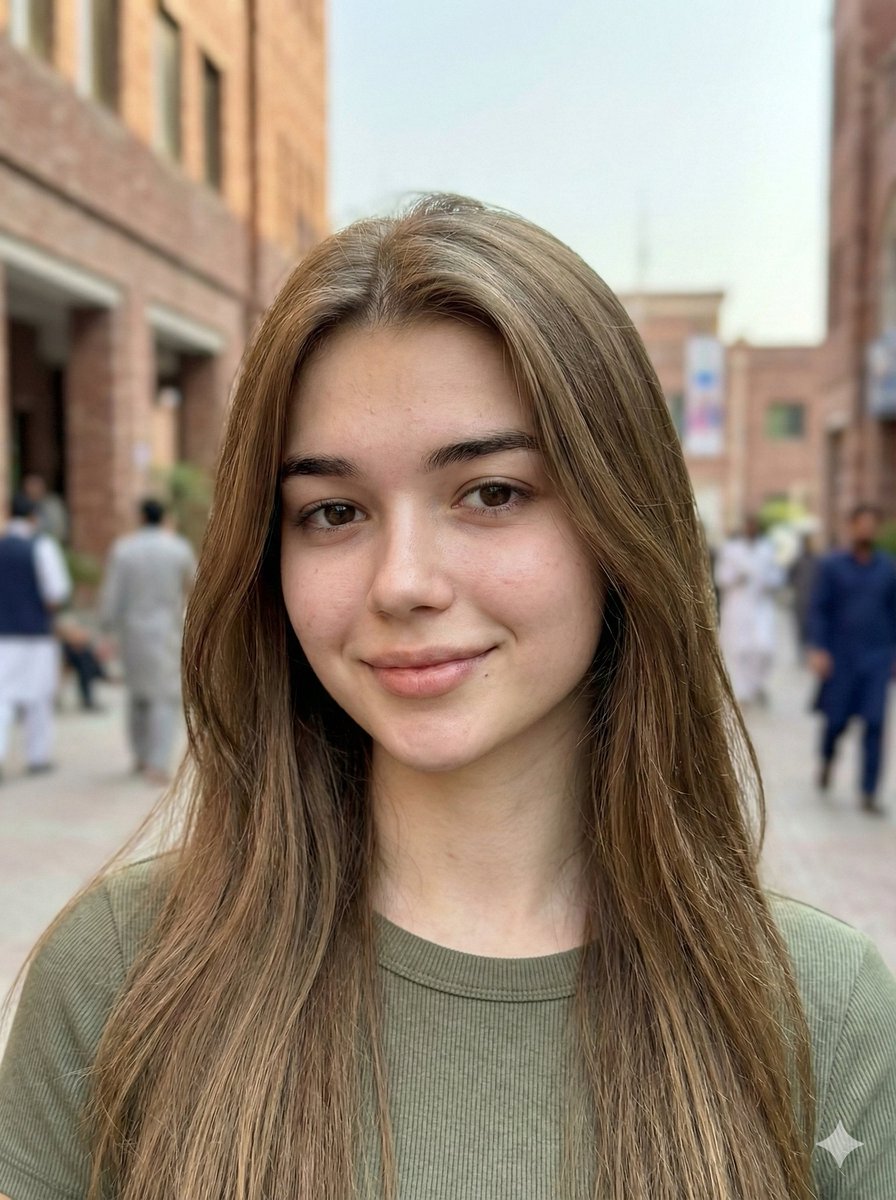 Hyper-Realistic Mobile Camera Portrait of a Girl — output 1