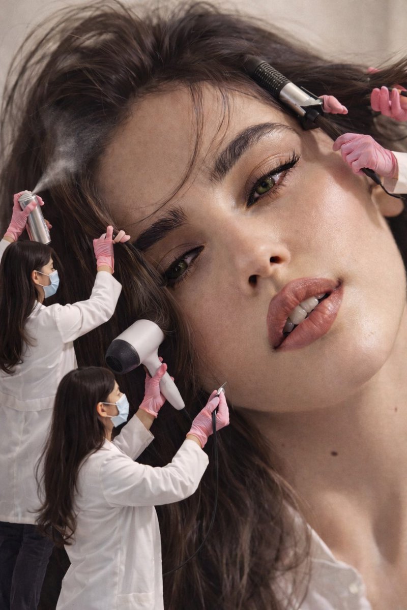 Surreal Editorial: Miniature Makeup Artists — output 1