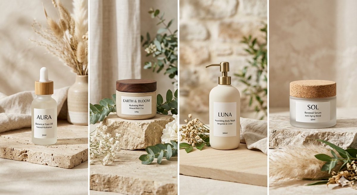 E-commerce Main Image - Minimalist Product Photography on Stone — output 1