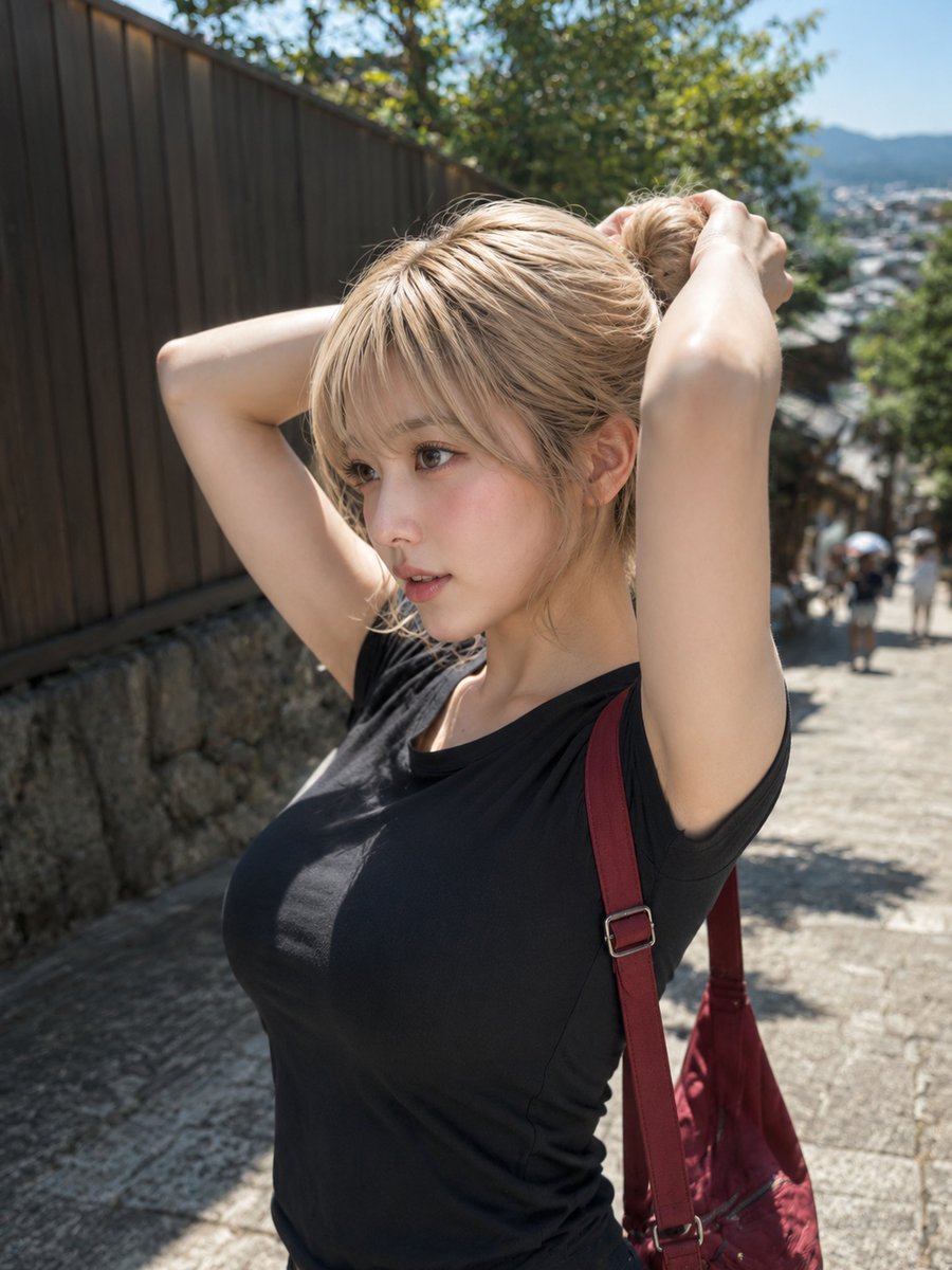 Profile / Avatar - Summer Hair Styling Portrait — output 1