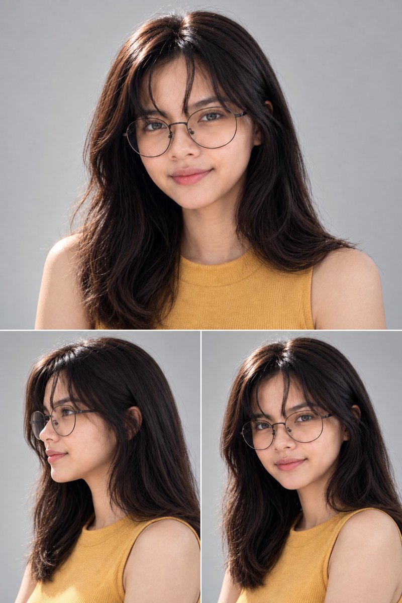 Profile / Avatar - Realistic Honey Toned Beauty Portrait — output 1