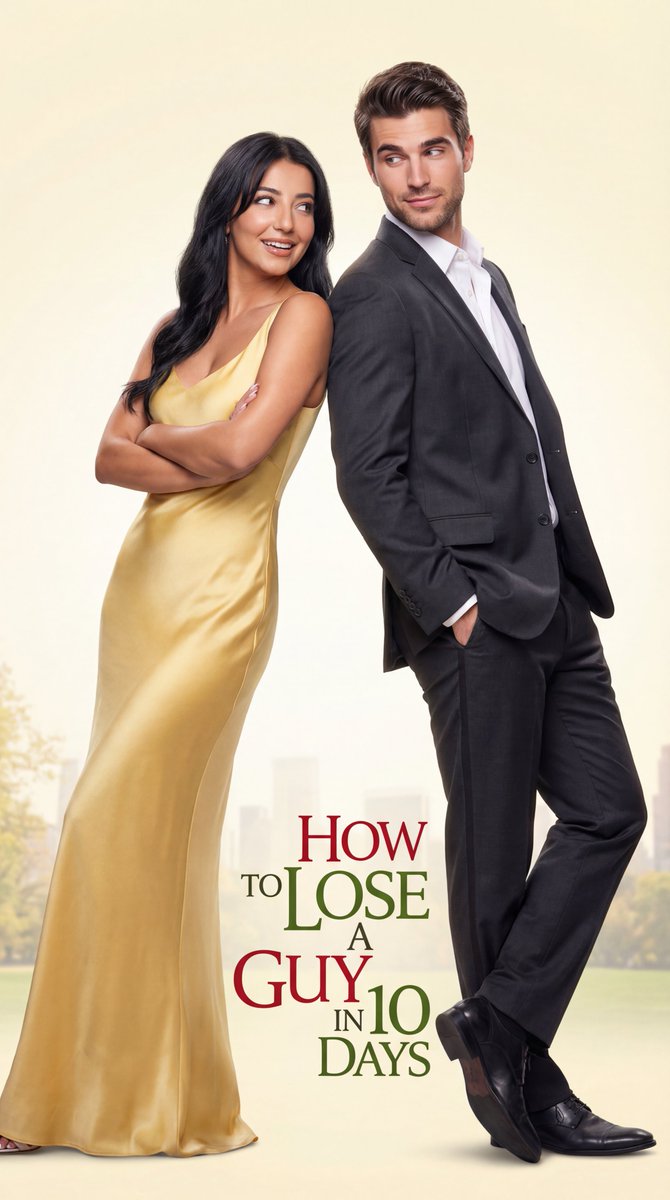 Early 2000s Rom-Com Movie Poster — output 1