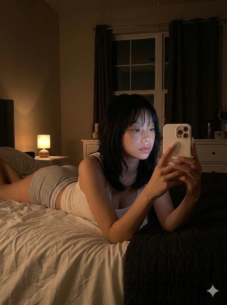 Ultra Realistic Dim Bedroom Scene Prompt — output 1