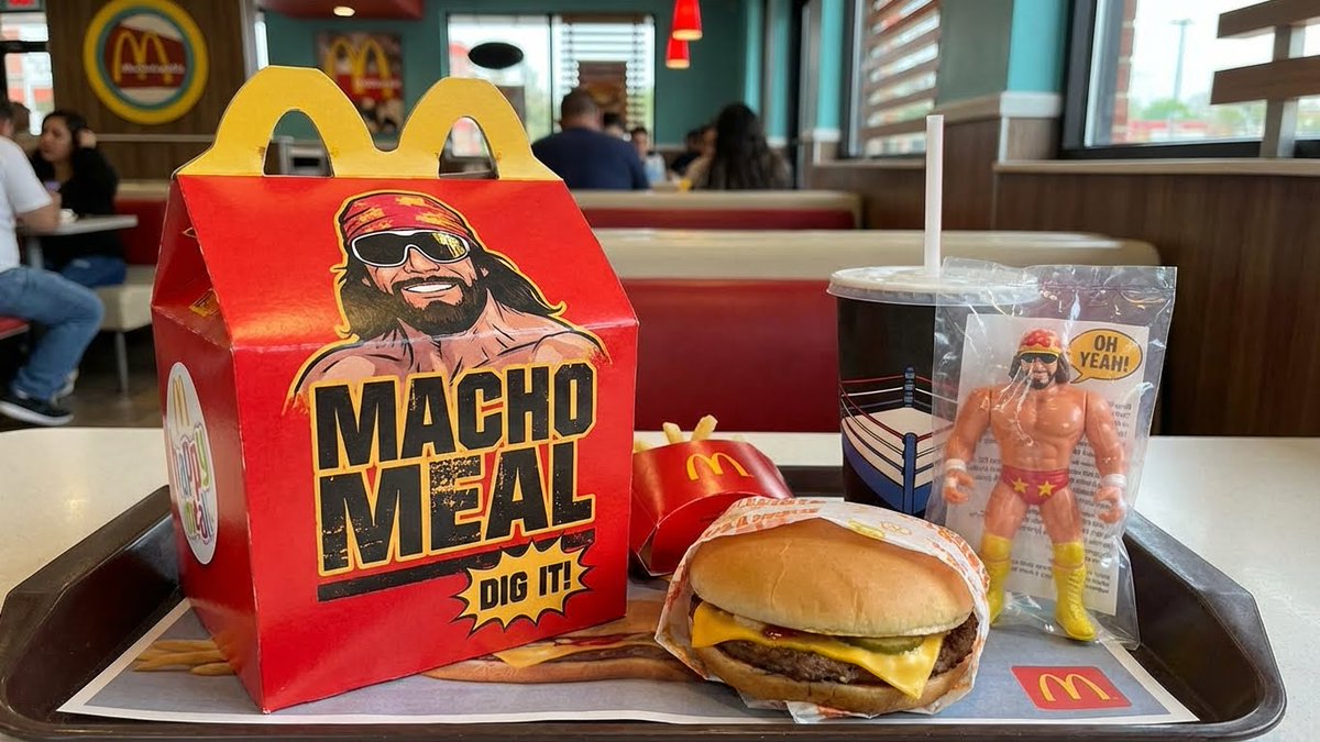Sora video prompt for Macho Meal McDonald’s commercial — output 1