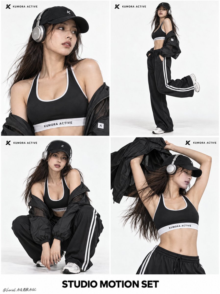 Product Marketing - Athleisure Fashion Poster Comparison