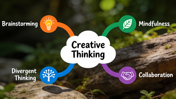Vibrant Mind Map for Creative Thinking — output 1