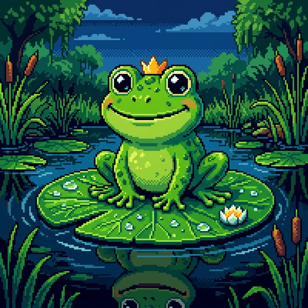 Game Asset - Pixelated Cartoon Animal Image — output 1