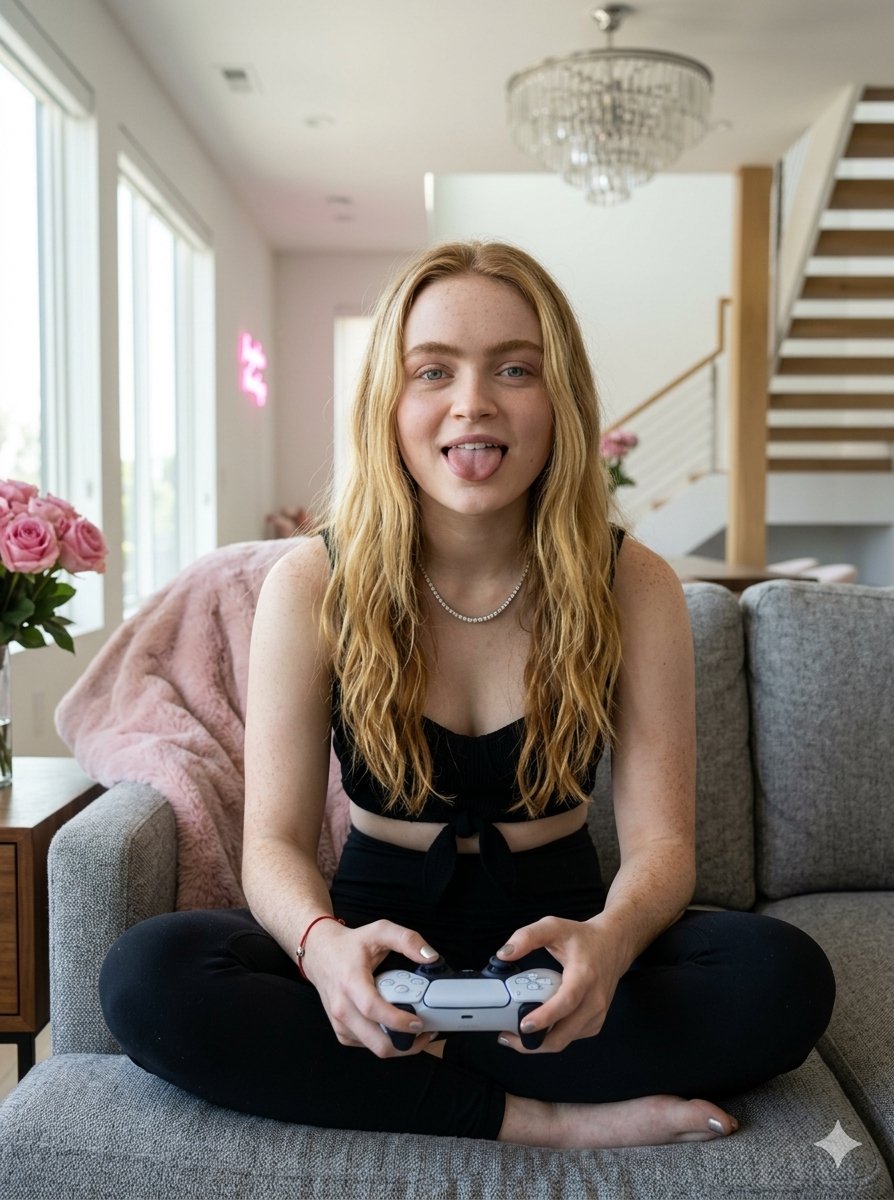 Social Media Post - Playful Luxury Apartment Gaming Portrait — output 1