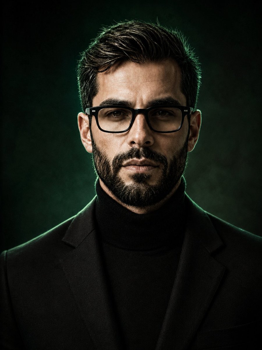 Profile / Avatar - Editorial Portrait Background Replacement — output 1
