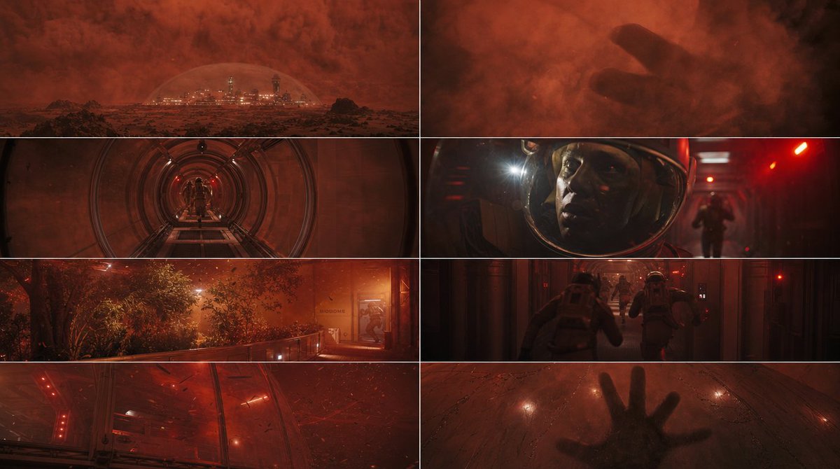 Comic / Storyboard - Mars Colony Crisis Storyboard — output 1