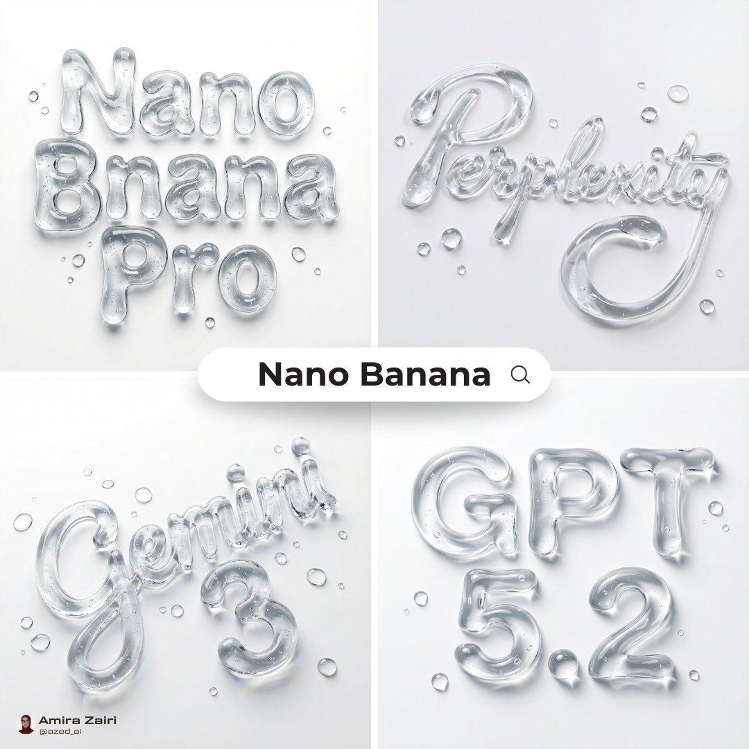 Poster / Flyer - Abstract Liquid Typography Generation Prompt — output 1
