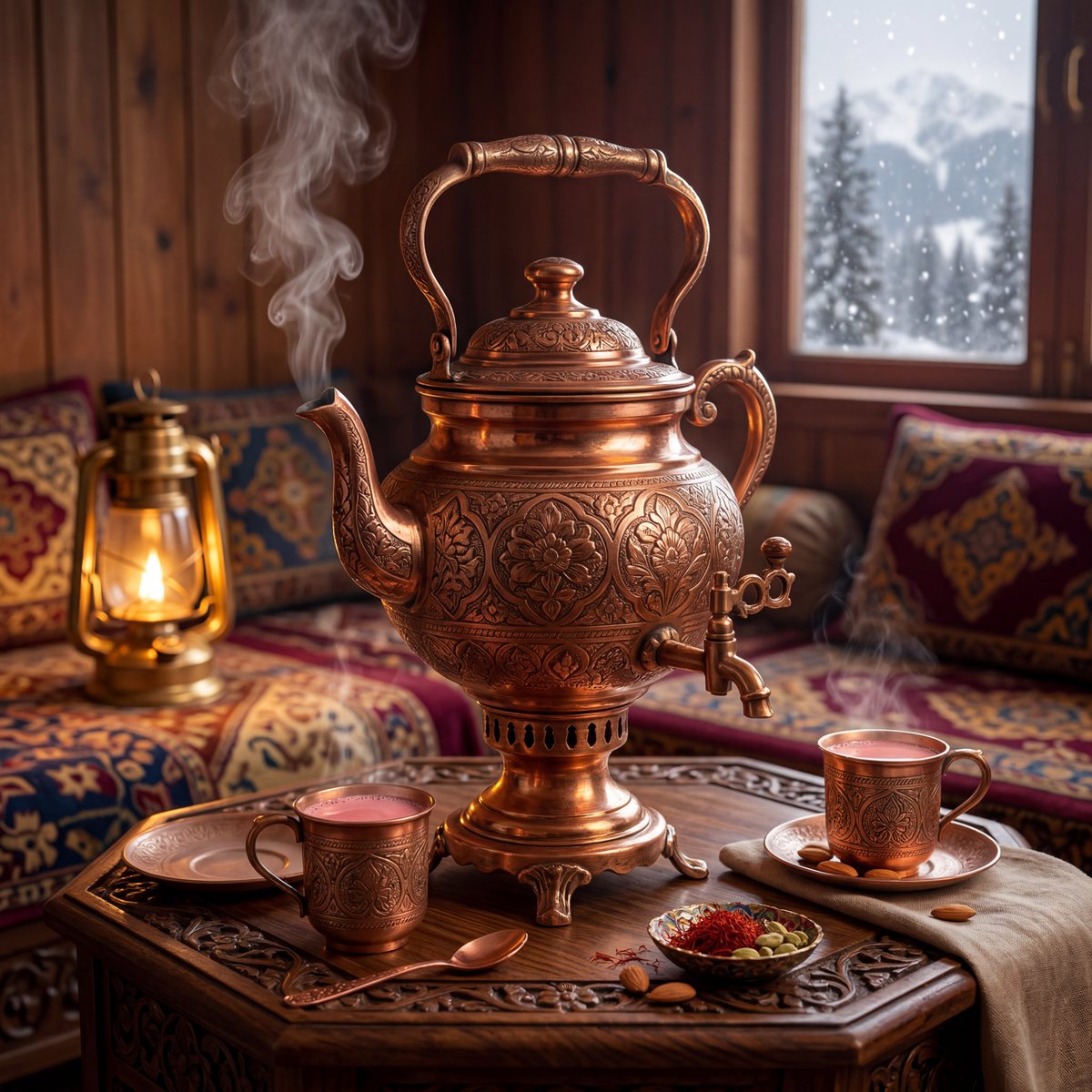 E-commerce Main Image - Kashmiri Samawar Luxury Photography — output 1