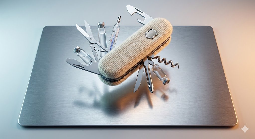 E-commerce Main Image - Product Photography Prompt: Swiss Army Knife — output 1