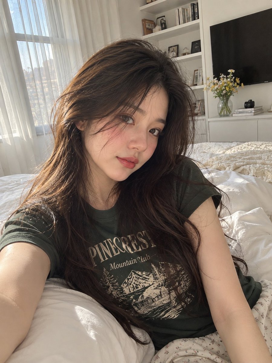 Profile / Avatar - Photorealistic Bedroom Selfie Prompt — output 1
