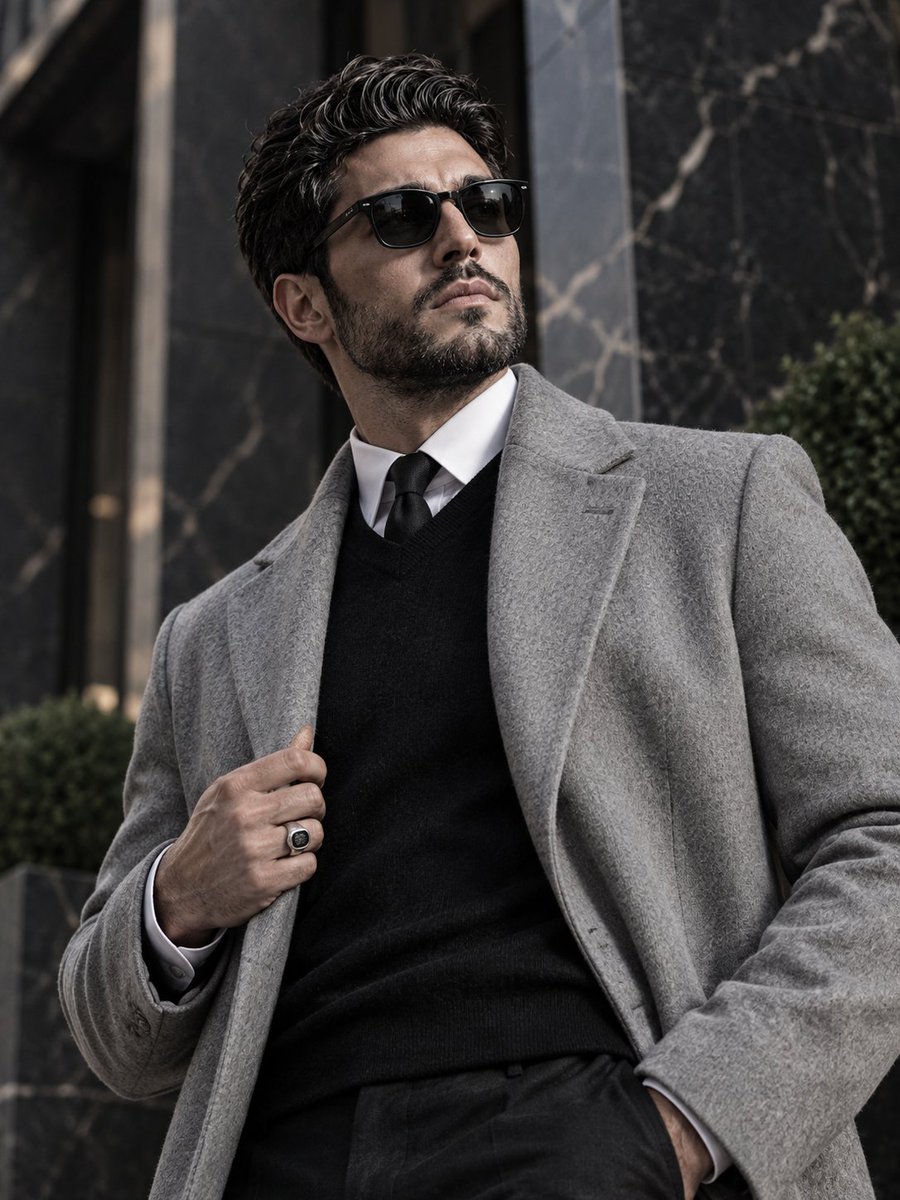 Profile / Avatar - Urban Luxury Male Portrait — output 1