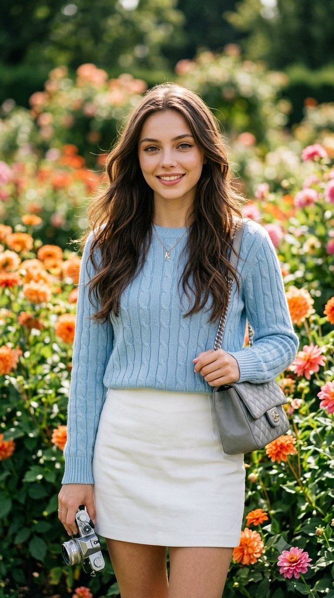 Product Marketing - Realistic Editorial Garden Portrait — output 1