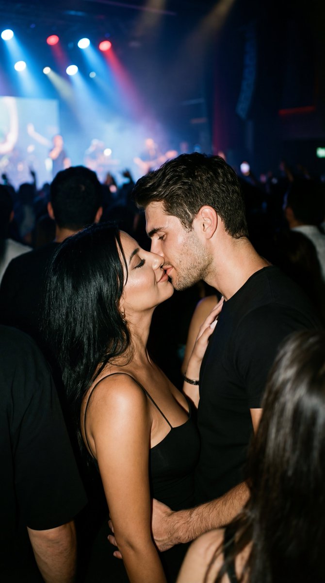 Candid 35mm Concert Romance Film Still — output 1
