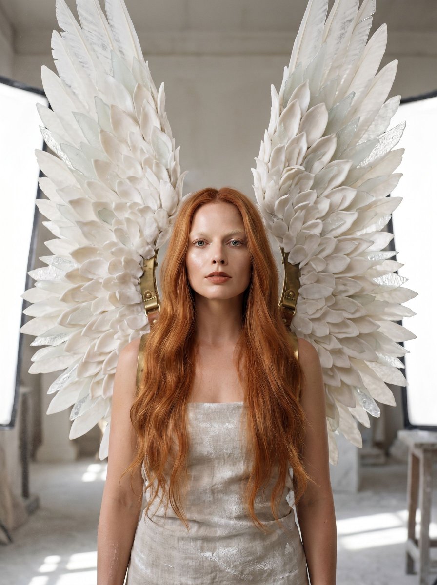 Product Marketing - Margot Robbie Avant-Garde Portrait — output 1