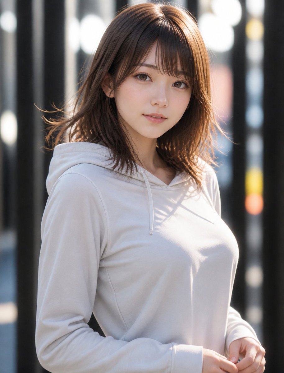Profile / Avatar - Natural Hoodie Street Portrait — output 1