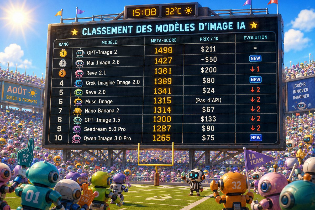 Infographic / Edu Visual - AI Image Model Stadium Leaderboard — output 1