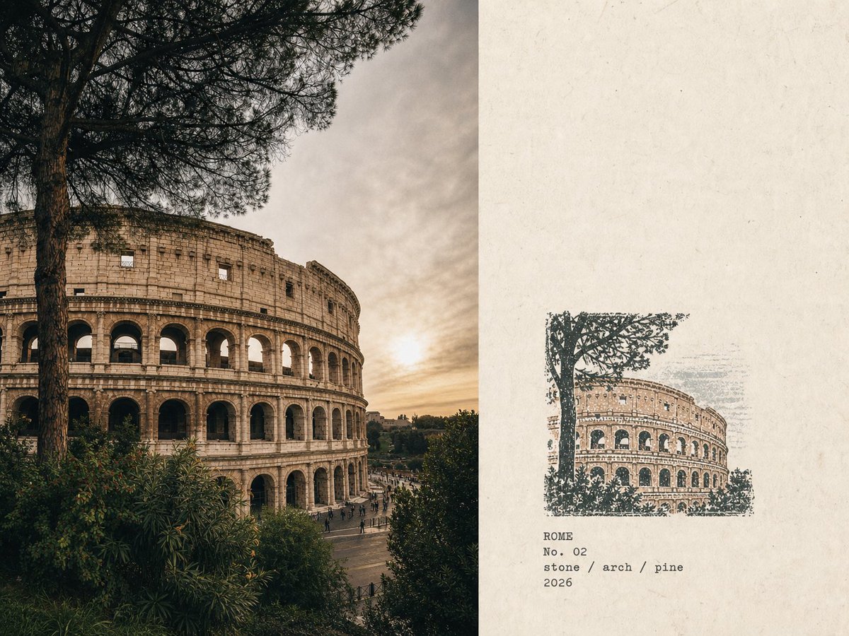 Infographic / Edu Visual - Travel Rubber Stamp Poster — output 1