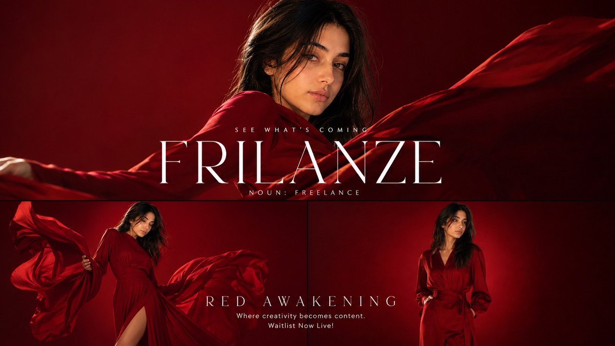 Product Marketing - Luxury Red Monochromatic Fashion Campaign — output 1