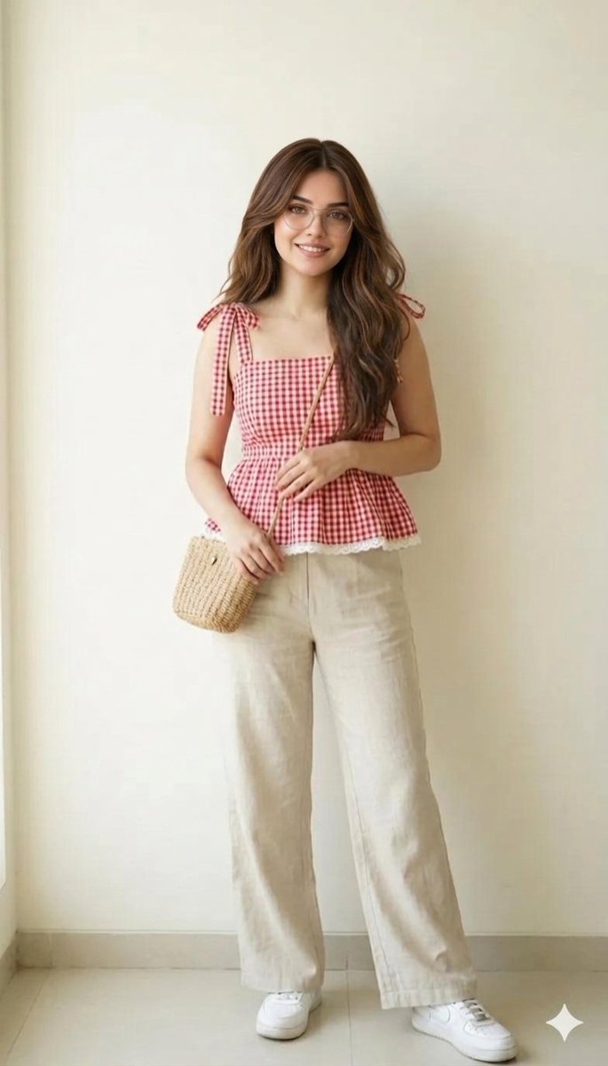 E-commerce Main Image - Minimalist Studio Fashion Portrait — output 1