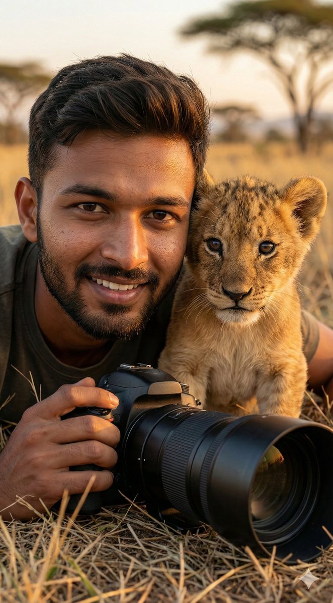 Hyper-Real Wildlife Photography Close-Up Prompt — output 1