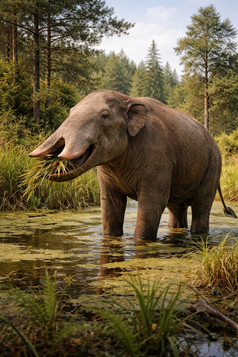 Realistic Platybelodon Generation Prompt — output 1