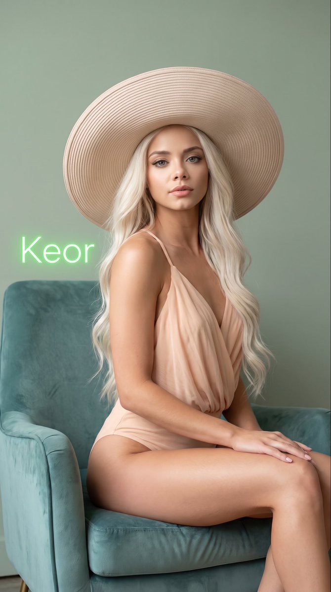 Profile / Avatar - Minimalist Sage Green Studio Portrait — output 1