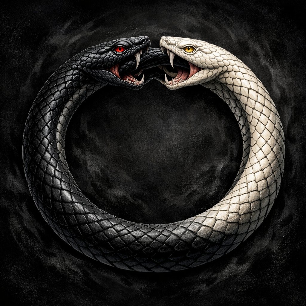 Cool Illustration of Ouroboros — output 1