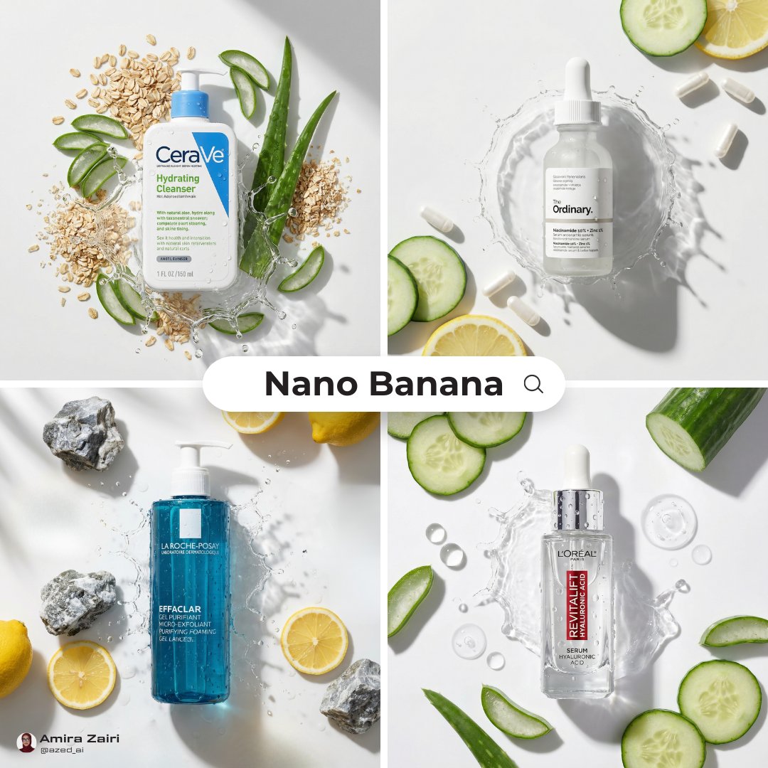 E-commerce Main Image - High-End Skincare Advertising Prompt — output 1