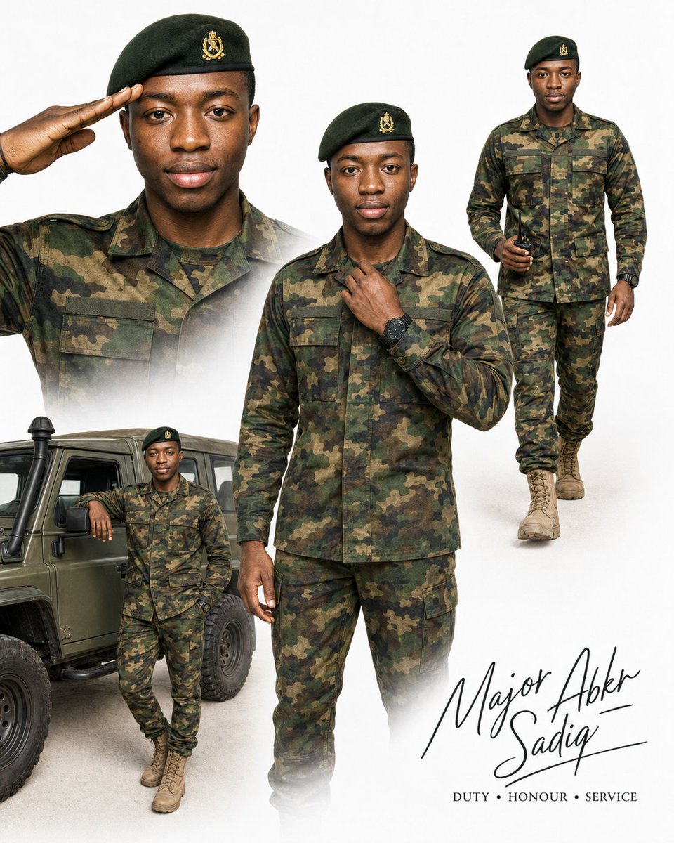 Product Marketing - Military Editorial Portrait Collage — output 1