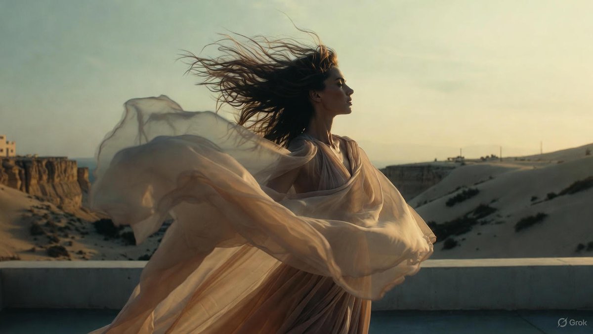 High-Fashion Cinematic Motion Shot — output 1