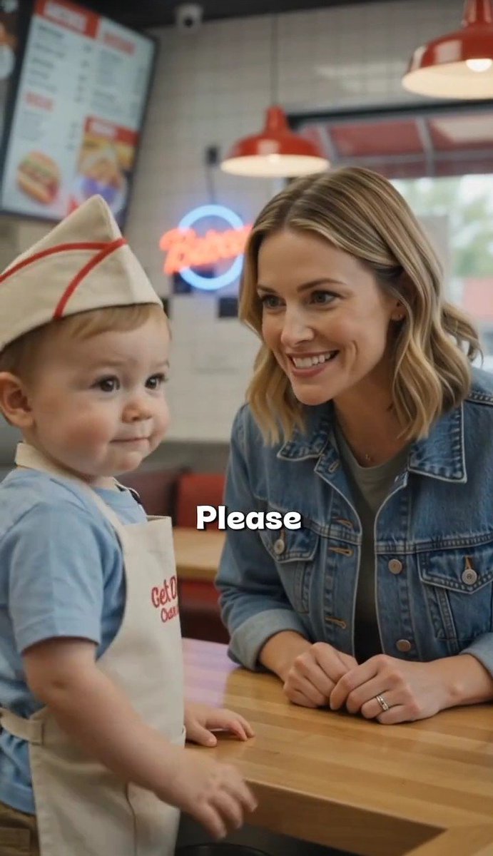 Social Media Post - Toddler Fast Food Comedy Still — output 1