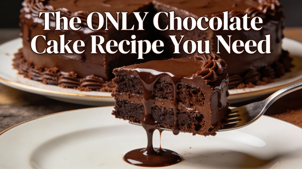 Ultimate Chocolate Cake Recipe Thumbnail — output 1