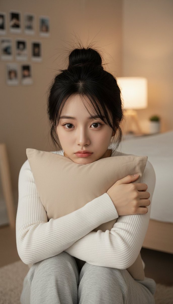 Profile / Avatar - Cozy Bedroom Intimate Portrait — output 1