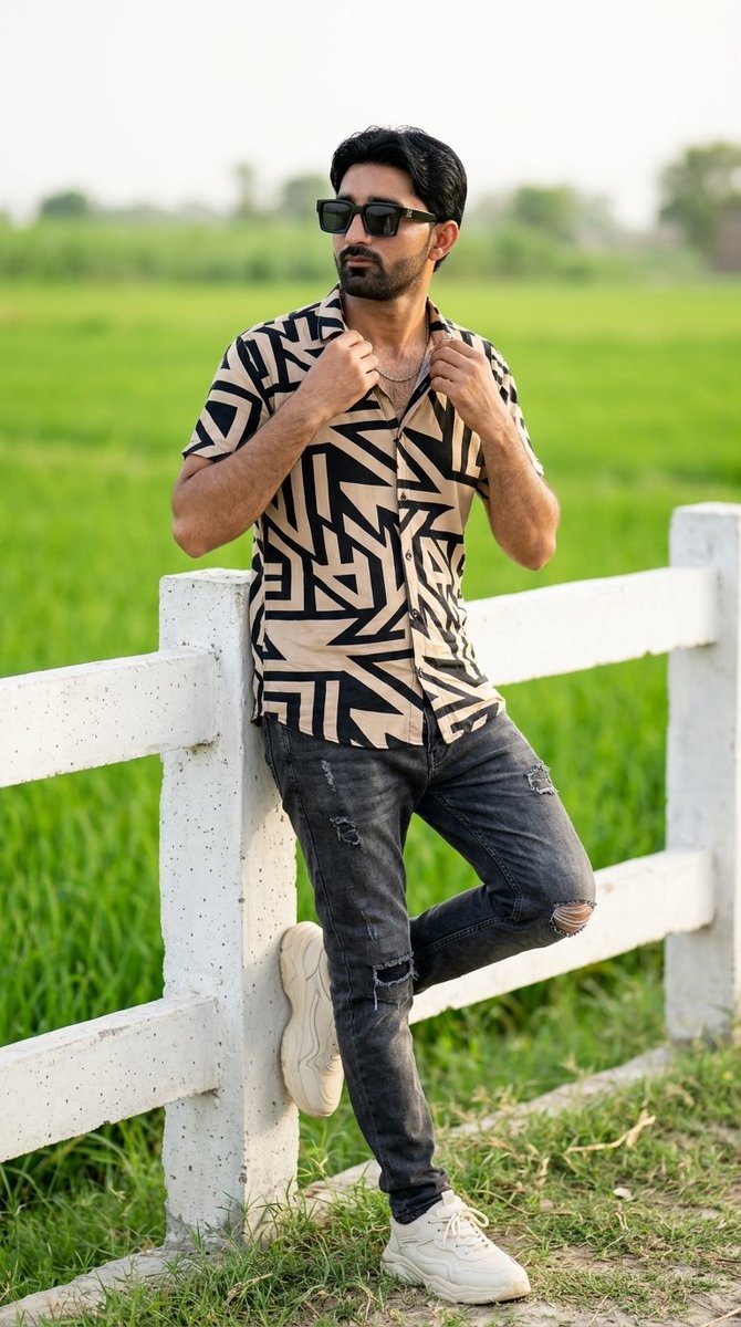 Profile / Avatar - South Asian Male Fashion Portrait — output 1