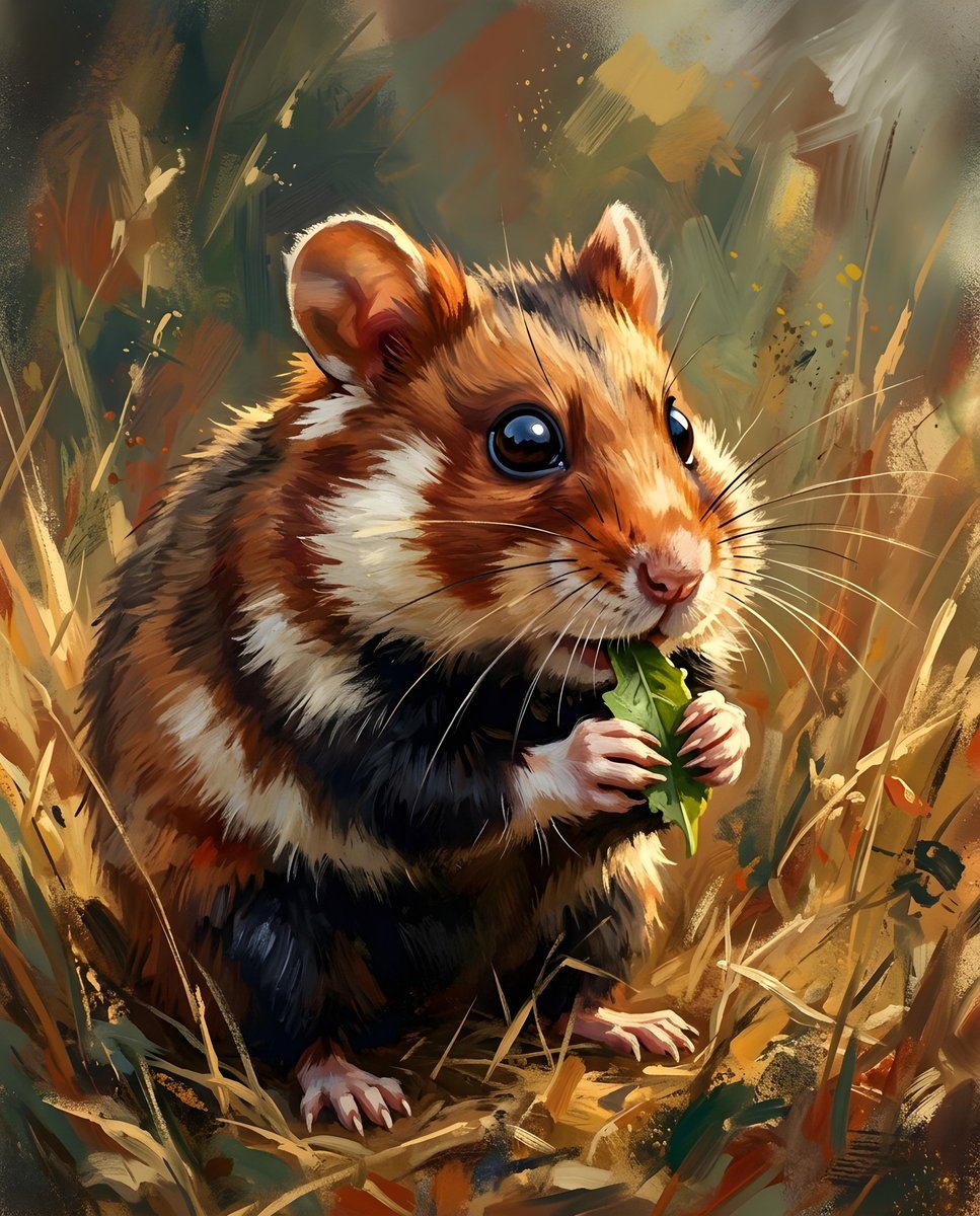 Infographic / Edu Visual - European Hamster Wildlife Photography — output 1