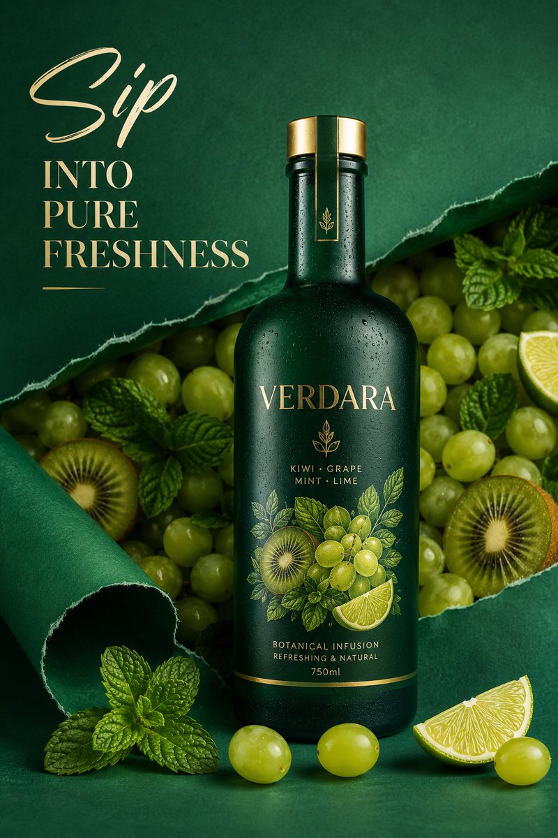 E-commerce Main Image - Luxury Emerald Green Product Photography — output 1