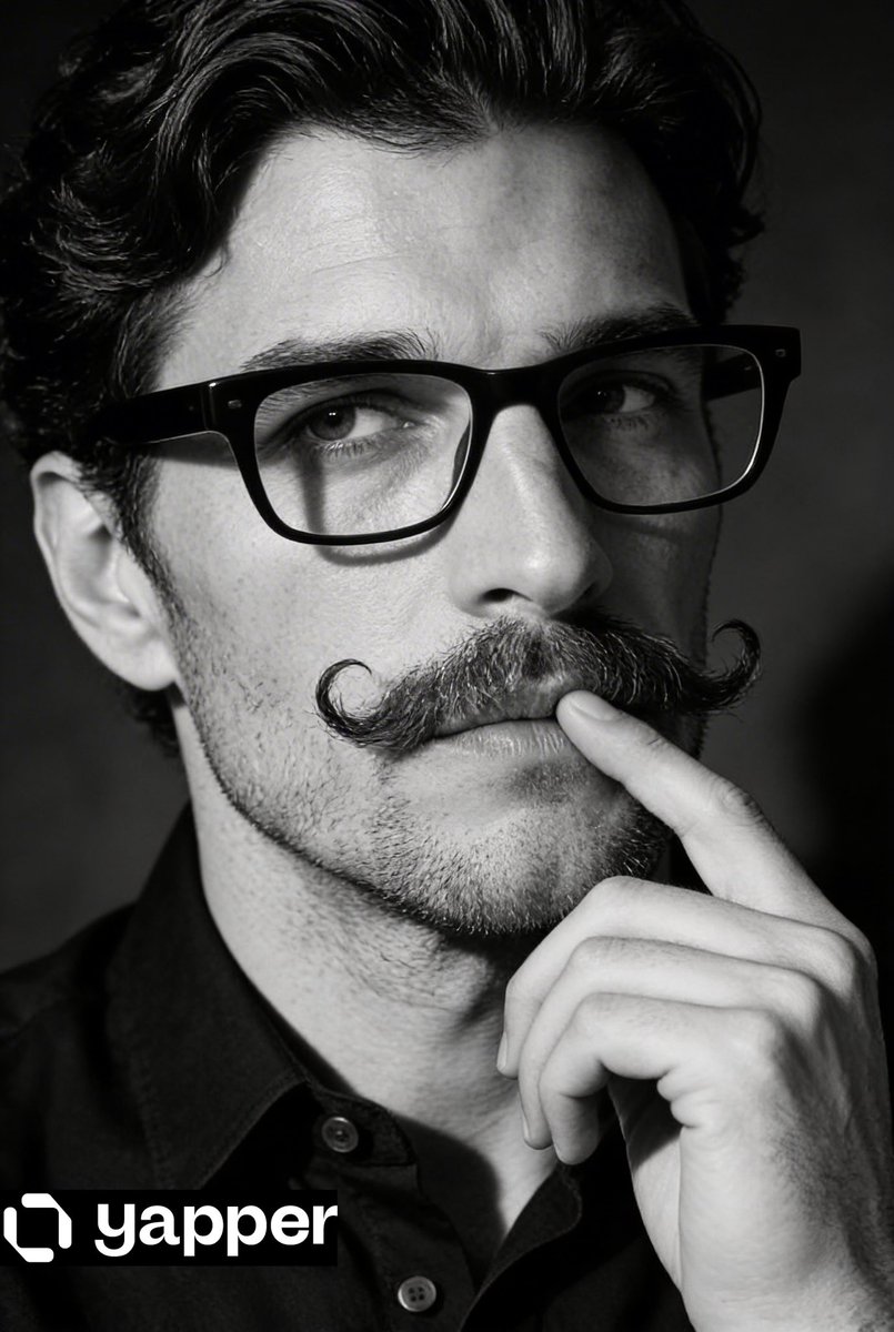 Profile / Avatar - Black and White Contemplative Portrait — output 1